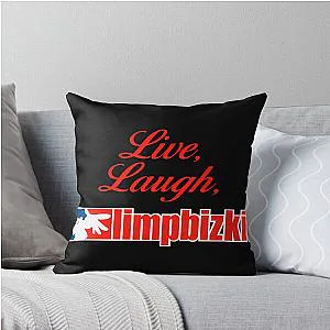 Live Laugh Limp Bizkit Throw Pillow