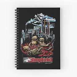 Limp Bizkit Spiral Notebook