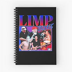 Limp Bizkit Spiral Notebook
