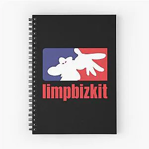 Black Cat Limp Bizkit Spiral Notebook