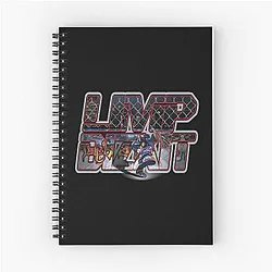 Cat Robots, Limp Bizkit, Spiral Notebook