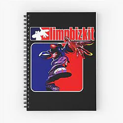 Amazing Limp Bizkit American Rap Rock Notebook
