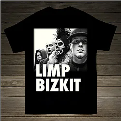 Classic Black&White  Limp Bizkit T-Shirts
