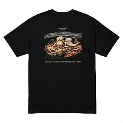 Chocolate starfish and the hot dog flavored water Oversized T-Shirt RB1211 Limp Bizkit T-Shirts