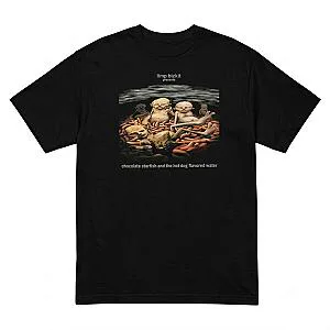 Chocolate starfish and the hot dog flavored water Oversized T-Shirt RB1211 Limp Bizkit T-Shirts