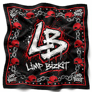 [Exclusive Release] The Iconic Red Cap & Nu-Metal Nuance Limp Bizkit Bandana