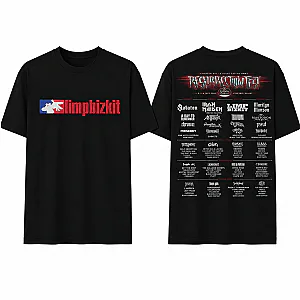 Resurrection Fest Tour Graphic  Limp Bizkit T-Shirts