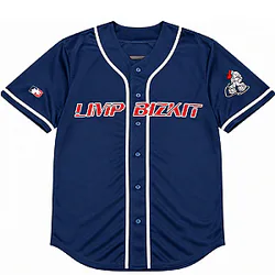 VINTAGE OG GIANT  LIMP BIZKIT BASEBALL JERSEY