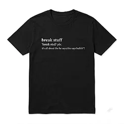 Aesthetic Quote Lyrics Rock Black Classic LA2609 Limp Bizkit T-Shirts