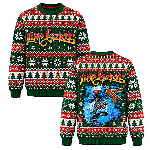 Vintage Fire Blue DTNK1210 Ugly Christmas Limp Bizkit Sweatshirts