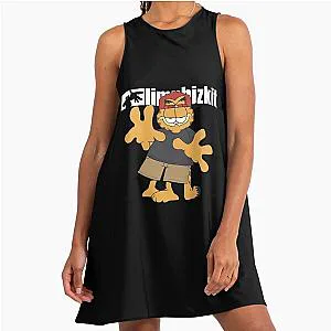 Limp Bizkit Garfield A-Line Dress