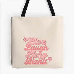 Live Laugh Limp Kit All Over Print Tote Bag