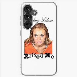 Lindsay Lohan Raised Me Design Samsung Galaxy Soft Case