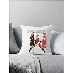 Lindsay Lohan Freaky Friday Throw Pillow