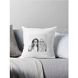 Lana Del Rey x Lindsay Lohan Throw Pillow