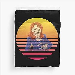 Lindsay Lohan Furry NFT the Lindsay Lohan Furry Duvet Cover