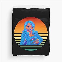 Lindsay Lohan Furry NFT Fursona Lindsay Lohan Furry Tweet Duvet Cover