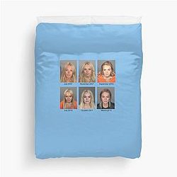 Lindsay Lohan Mugshots T-Shirt Cover