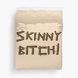 Skinny Bitch Lindsay Lohan Duvet Cover