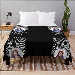 Fursona Lindsay Lohan Furry NFT Lindsay Lohan Furry Throw Blanket
