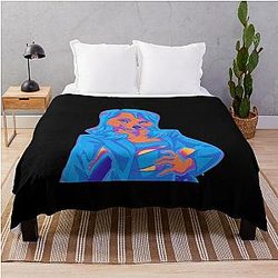 Lindsay Lohan Furry NFT fursona the Lindsay Lohan Furry tweet Throw Blanket