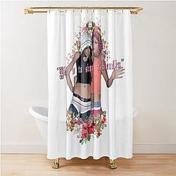 Paris Hilton and Lindsay Lohan - Life Is Short Shower Curtain