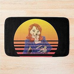 Lindsay Lohan Furry NFT Bath Mat