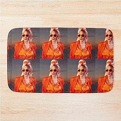 Lindsay Lohan in Interview Magazine. Bath Mat