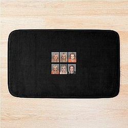 Lindsay Lohan Mugshot Bath Mat