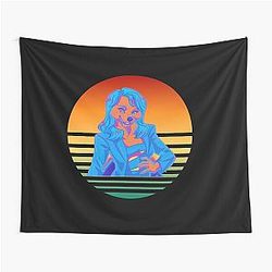 Lindsay Lohan's Furry NFT Fursona the Lindsay Lohan Furry Tweet Tapestry