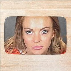 Lindsay Lohan 2010 Mugshot Bath