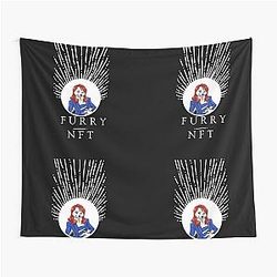 Fursona Lindsay Lohan Furry NFT the Lindsay Lohan Furry Tapestry