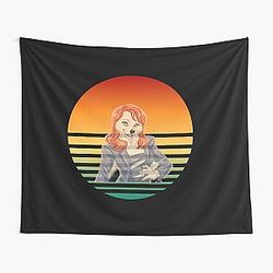 Lindsay Lohan Furry NFT Fursona Tapestry