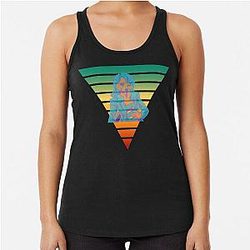 Lindsay Lohan Furry NFT Fursona Racerback Tank Top