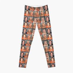 Lindsay Lohan Mugshots Leggings