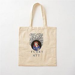 Fursona Lindsay Lohan Furry NFT Cotton Tote Bag