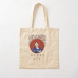 Fursona Lindsay Lohan Furry NFT Cotton Tote Bag