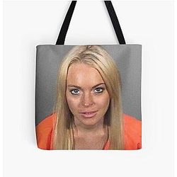 Lindsay Lohan Becherhot Tote Tasche