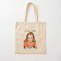 Lindsay Lohan Raised Me Design Cotton Tote Bag