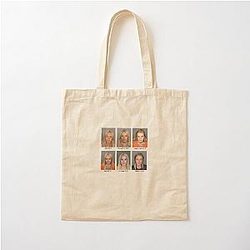 Lindsay Lohan Mugshots T-Shirt Cotton Bag