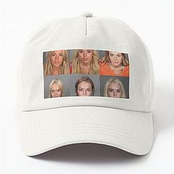 Lindsay Lohan Mugshot Funny Hat