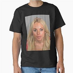 Lindsay Lohan Mugshot 2007 Klassisches T-Shirt