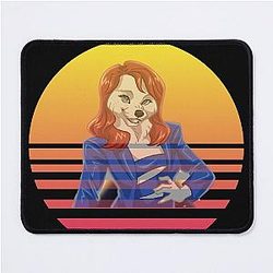 Lindsay Lohan Furry NFT Fursona the Lindsay Lohan Furry Mouse Pad