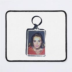Lindsay Lohan mouse pad