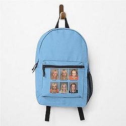 Lindsay Lohan Mugshots T-Shirt Backpack