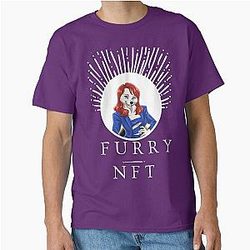 Fursona Lindsay Lohan Furry NFT Classic T-Shirt