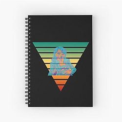 Lindsay Lohan Furry NFT Spiral Notebook