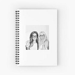 Lana Del Rey x Lindsay Lohan Spiral-Notebook
