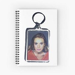 Lindsay Lohan Spiral-Notebook