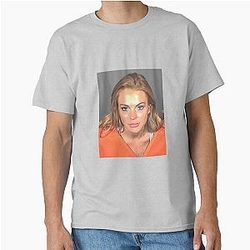 Lindsay Lohan Mugshot T-Shirt